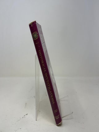 Historical Investigations Volume 17