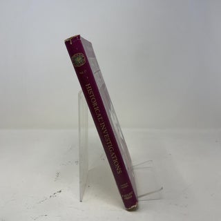 Historical Investigations Volume 17