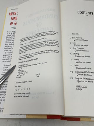 Ralph Snodsmith's Fundamentals of Gardening: Questions and Answers from the Garden Hotline