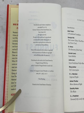 The 50 Funniest American Writers*: An Anthology of Humor from Mark Twain to The Onion