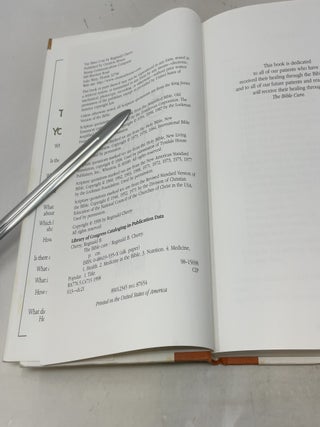The Bible Cure: A Renowned Physician Uncovers the Bible's Hidden Health Secrets