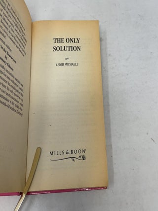 The Only Solution (Romance)