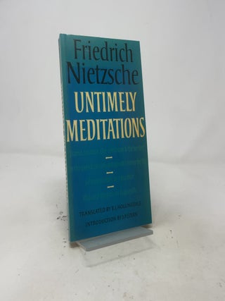 Untimely Meditations (Texts in German Philosophy)