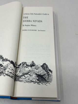 A Sierra Club Naturalist's Guide to the Sierra Nevada