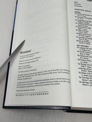 The Expositor's Bible Commentary: Volume 1, Introductory Articles: General, Old Testament, New Testament