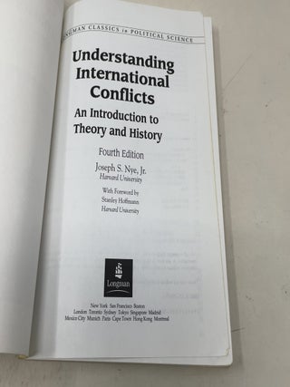 Understanding International Conflicts: An Introduction to Theory and History (Longman Classics Series), Fourth Edition