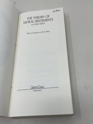 The theory of moral sentiments