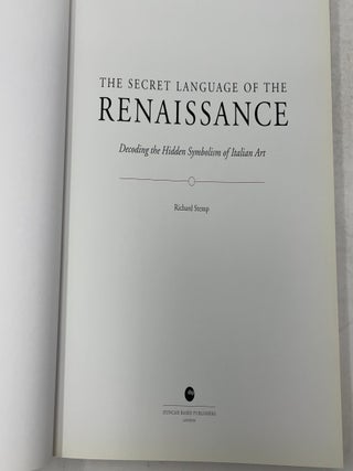 The Secret Language of The Renaissance
