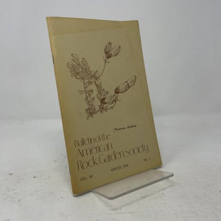 Item #555405 Bulletin of the American Rock Garden Society