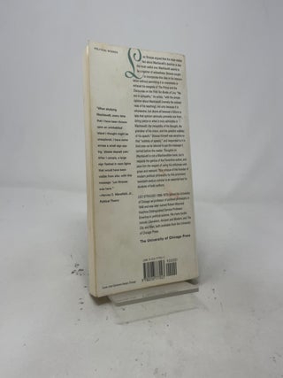 Thoughts on Machiavelli