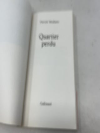 Quartier Perdu (Folio) (French Edition)