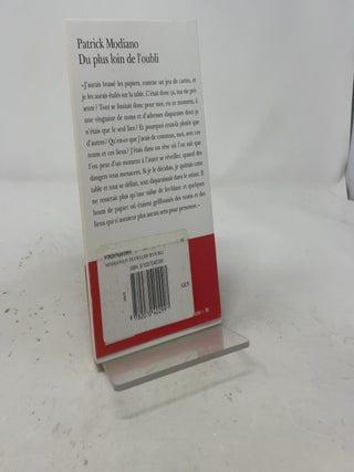 Du plus loin de l'oubli