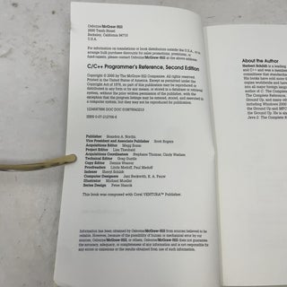 C/C++ Programmer's Reference