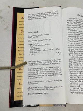 Daily in Christ: A Devotional