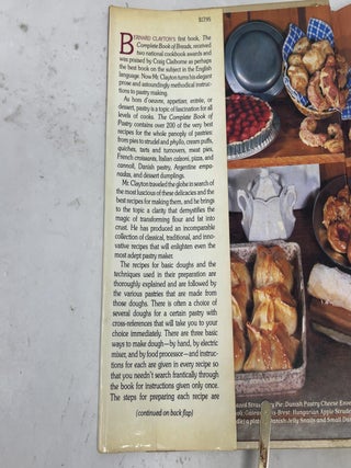 The Complete Book of Pastry, Sweet and Savory