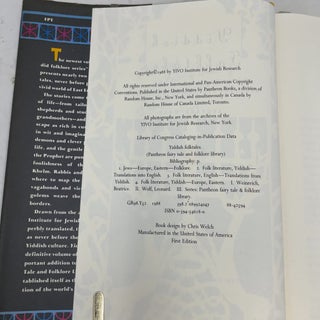YIDDISH FOLKTALES (Pantheon Fairy Tale & Folklore Library)