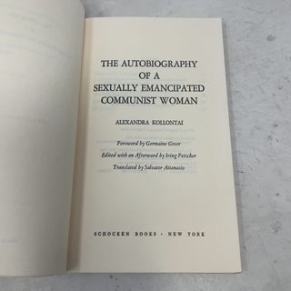 The autobiography of a sexually emancipated Communist woman