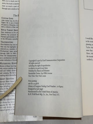The Experts' Book of the Shooting Sports