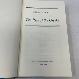 The Rise of the Greeks