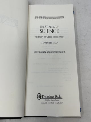 Genesis of Science: The Story of Greek Imagination