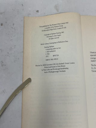 A Humming Under My Feet: A Book of Travail