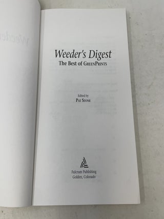 Weeder's Digest: The Best of Green Prints