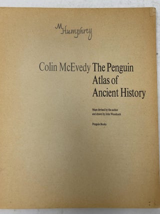 The Penguin Atlas of Ancient History (Hist Atlas)