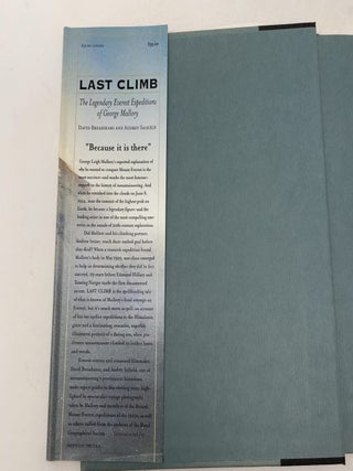 Last Climb: The Legendary Everest Expeditions of George Mallory