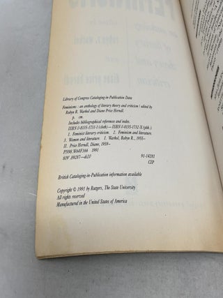 Feminisms: An Anthology of Literary Theory and Criticism