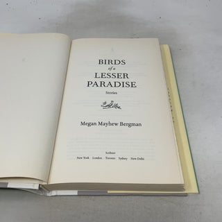 Birds of a Lesser Paradise: Stories