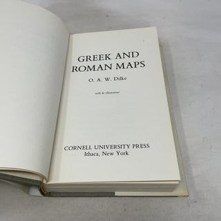 Greek and Roman Maps (Aspects of Greek and Roman Life)