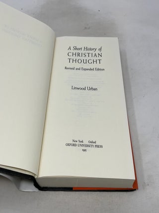 A Short History of Christian Thought