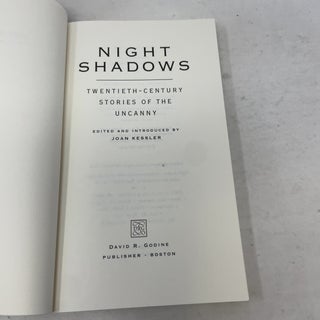 Night Shadows: Twentieth-Century Stories of the Uncanny
