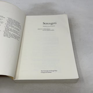 Serengeti: Dynamics of an Ecosystem