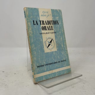 La tradition orale
