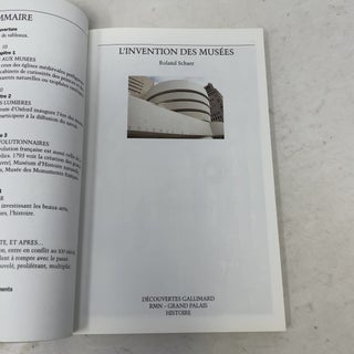 L'Invention des musées