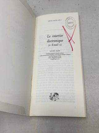 Le courrier &eacute;lectronique