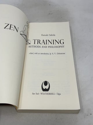 Zen Training: Methods And Philosophy