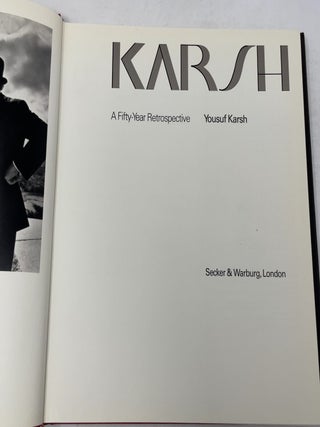 Karsh: A Fifty-Year Retrospective