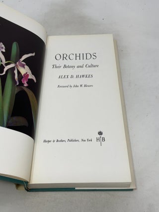 Orchids: Their Botany and Culture