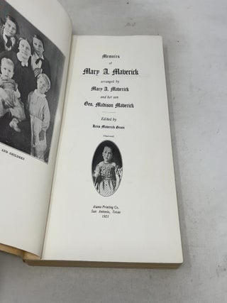 Memoirs of Mary A. Maverick