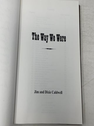 The Way We Were