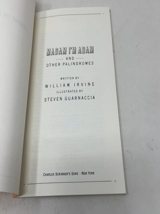 Madam I'm Adam