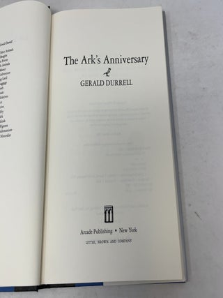 The Ark's Anniversary