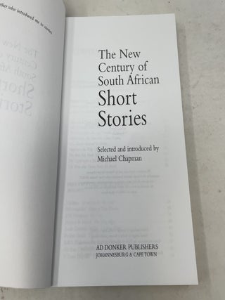New Century of South African Short Stories