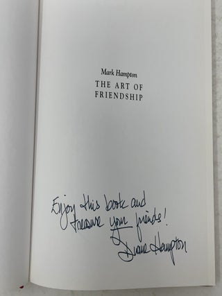 Mark Hampton: The Art of Friendship