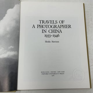 Travels of a Photographer in China, 1933-1946