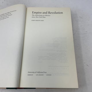 Empire and Revolution : Americans in Mexico since the Civil War