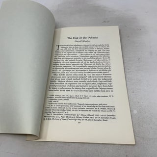The End of the Odyssey