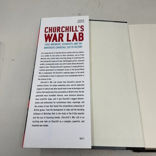 Churchill's War Lab: Code Breakers, Scientists, and the Mavericks Churchill Led to Victory